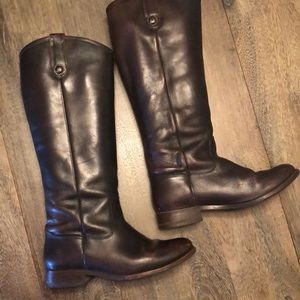 Frye Melissa Button Wide Calf